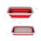 Leisure Sports Collapsible Multiuse Wash Bin, Portable Dish Tub/Ice Bucket with 10 L Capacity for Camping (Red) 889477OCH - alternate 2